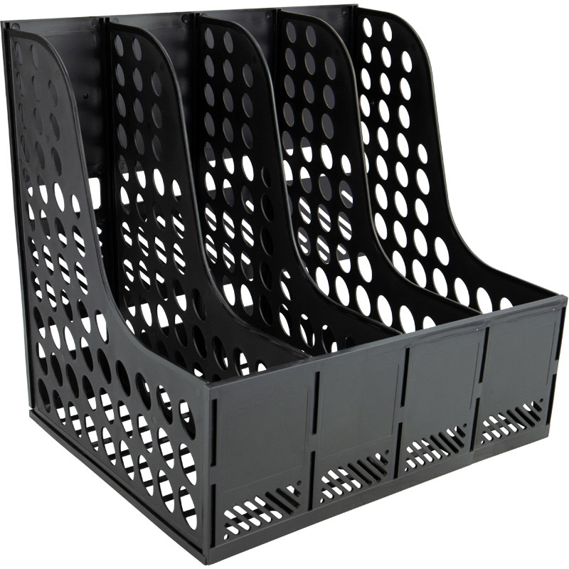 Лоток для паперу вертикальний 4 відділення збірний AXENT 4042