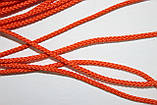 Шнур тонкий круглий поліестер 2мм помаранчевий моток 100 м, фото 2