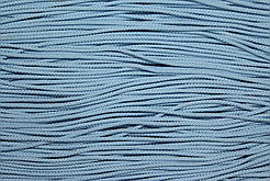 Шнур тонкий круглий поліестер 2мм блакитний моток 100 м