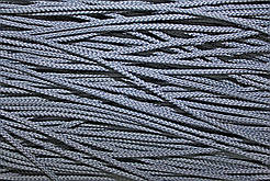 Шнур тонкий круглий поліестер 2мм темно-синій моток 100 м