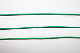 Шнур тонкий круглий поліестер 2мм зелений моток 100м, фото 2