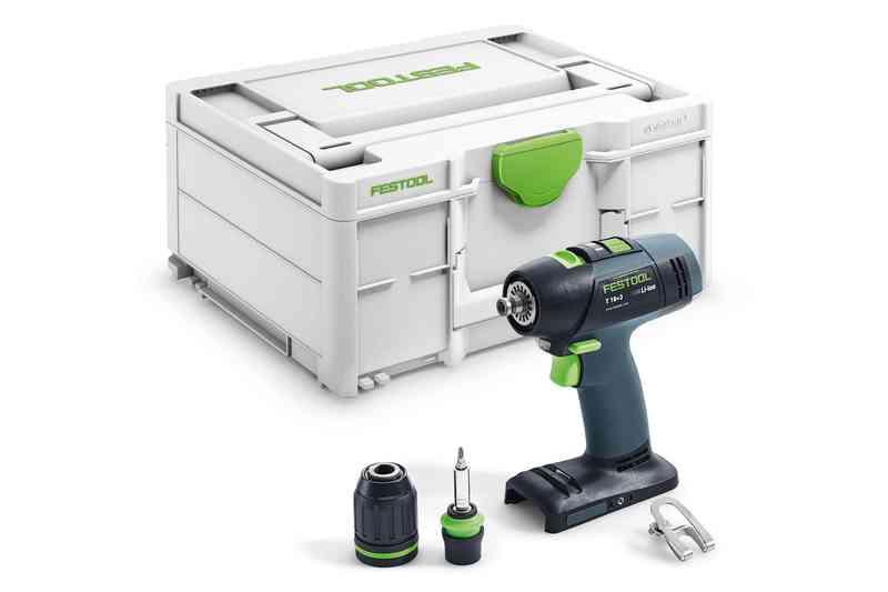 Акумуляторний дриль-шуруповерт Festool T 18+3-Basic, фото 1