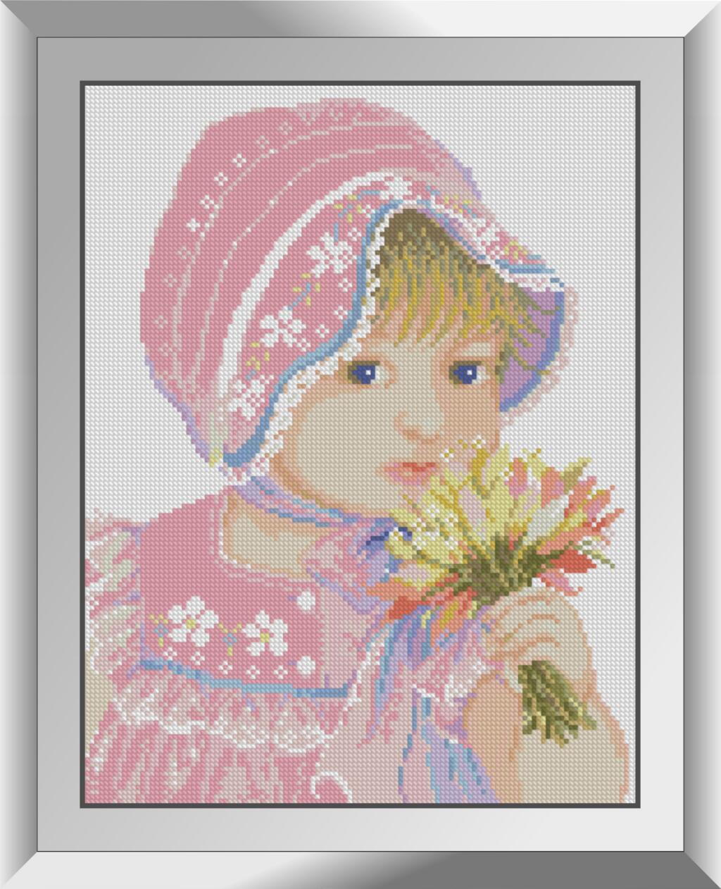 Алмазна живопис Dream Art Перший букет (DA-31211) 30 x 39 см (Без підрамника), фото 1