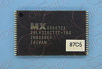 Память Flash 35бит Macronix MX29LV320CTTC-70G TSOP54 демонтаж