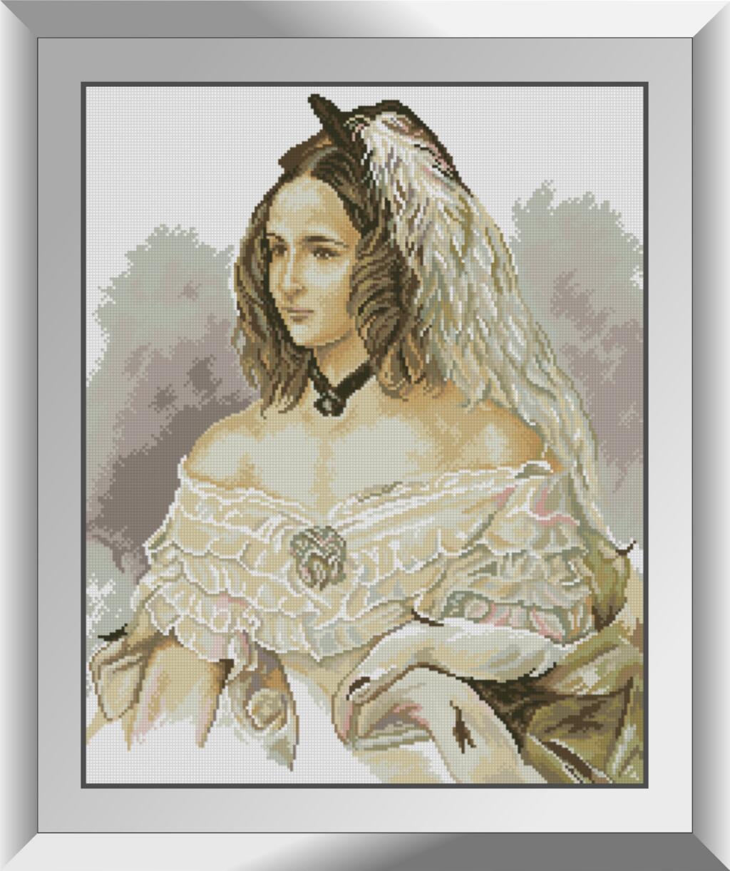 Мозаїка алмазна Dream Art Гончарова (DA-31320) 47 x 59 см (Без підрамника), фото 1