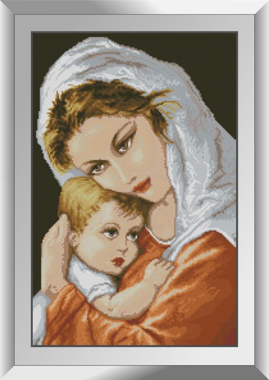 Алмазна картина Dream Art Мамина ласка (DA-31403) 40 x 61 см (Без підрамника), фото 1