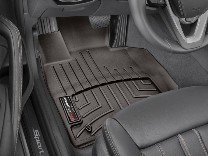 Килими гумові WeatherTech BMW 5 (G30/G31) 17+ передні какао