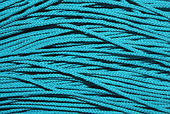 Шнур тонкий круглий поліестер 2мм морська-хвиля моток 100м