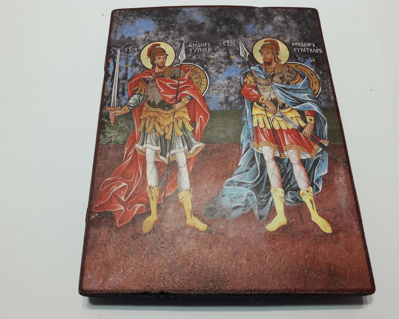 Ікона Святих Феодора Стратилата і Феодора Тирона