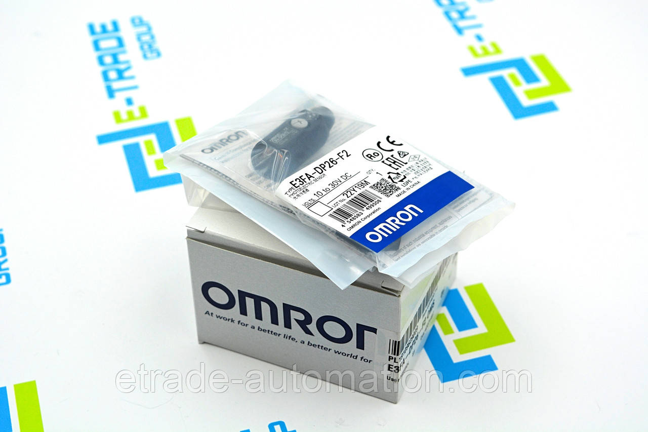 Датчик Omron E3FA-DP26-F2