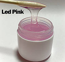 Прозорий гель "Led Pink" 100 грамів