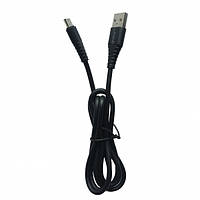 Кабель USB - MicroUSB Grand 2.4A 1m черный ( black )