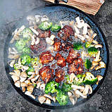 Сковорідка з борони 50 см товщина металу 7 мм, фото 3