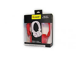 Навушники Bluetooth Tymed TM-001+MP3 плеєр FM радіо Red