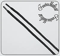 Черный шнурок круглый 1м диаметр 4,5 мм