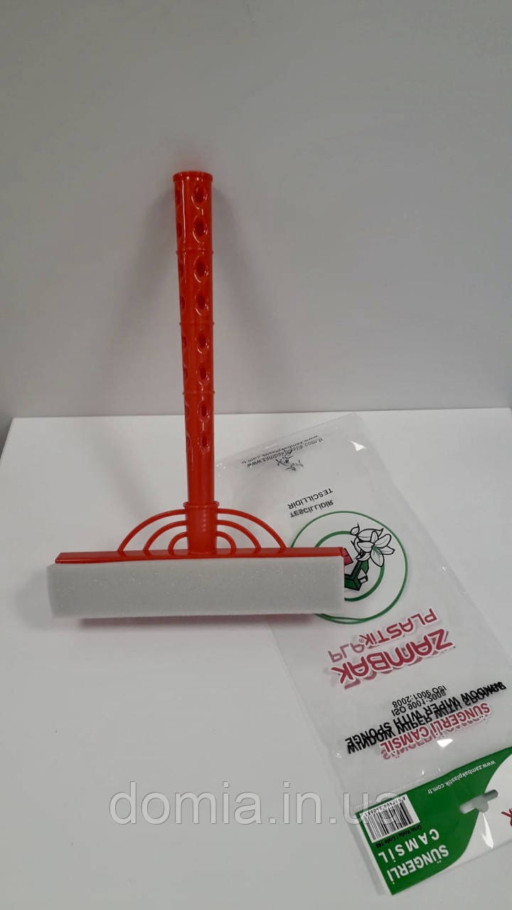 Окномойка з губкою, 22 см ZB-168, Zambak Plastik, Туреччина