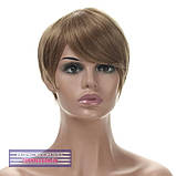 Перука - полусистема для літа Shelby Mono Original, термоволосся, мелірування з холодним відтінком, фото 3