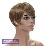 Перука - полусистема для літа Shelby Mono Original, термоволосся, мелірування з холодним відтінком, фото 6