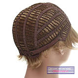 Перука - полусистема для літа Shelby Mono Original, термоволосся, мелірування з холодним відтінком, фото 9