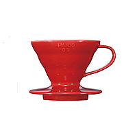 Пуровер Hario V60 Red керамический на 1-4 чашки