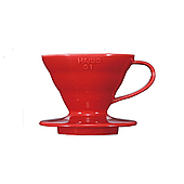 Пуровер Hario V60 Red керамічний на 1-4 чашки