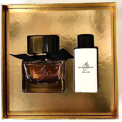 Жіночий подарунковий набір Burberry My Burberry Black парфумована вода 50ml + лосьйон для тіла 75ml