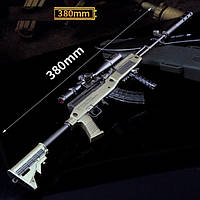 Снайперська гвинтівка з гри PUBG SKS Металевий брелок