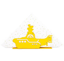 Металева серветниця Yellow Submarine (жовта)