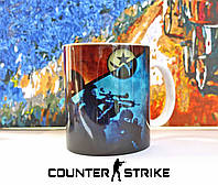 Чашка "две стороны" Counter Strike CS:GO кружка Контр Страйк / КС ГО