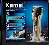 Акумуляторна машинка для стриження Kemei KM-5015 Professional, фото 7