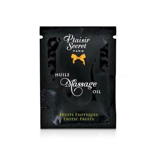 Пробник масажної олії Plaisirs Secrets Exotic Fruits (3 мл) 18+