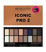 Палетка теней для век Makeup Revolution Salvation Pallete Professional Eyeshadows Iconic Pro 2