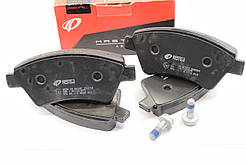 Гальмівні колодки передні на Рено Кенго 1.6 i 16v/ 1.9 dci (97-2008) -REMSA (Іспанія) 097620