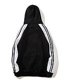 Худі хайпове жіноче Skatepark Скайпарк чорно-білий Київ, фото 3