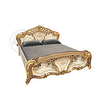 Кровать "Реджина" от Миро-Марк (радика беж, золото)