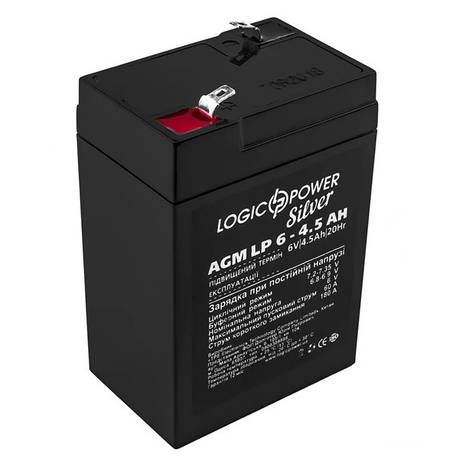 Акумулятор AGM LogicPower LP 6-4,5 AH, фото 1