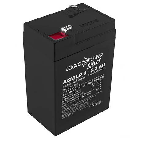 Акумулятор AGM LogicPower LP 6-5,2 AH, фото 1