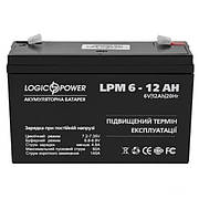 Акумулятор AGM LogicPower LPM 6-12 AH