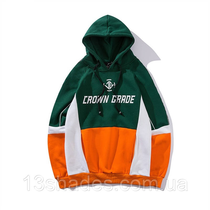 Худі хайпове жіноче Crown Grade зелене Київ, фото 1