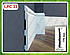 Плінтус 179 x 16,5 мм підлоговий з дюрополімер LPC-33 Cezar Elegance, фото 2