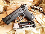 Пневматичний пістолет ASG CZ 75D Compact, фото 3