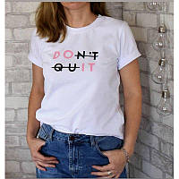 Жіноча футболка з написом "DO IT" M