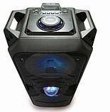 Портативна Bluetooth колонка KTS-1042 з мікрофоном, чорна, фото 4
