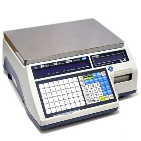 Ваги з друком етикеток CAS CL5000J-IB (6 кг), фото 1