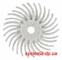 3M 27613 Scotch-Brite™ Bristle RB-ZB Typ C - Радіальна щітка 25,4х3,0 мм, P120, біла, фото 3