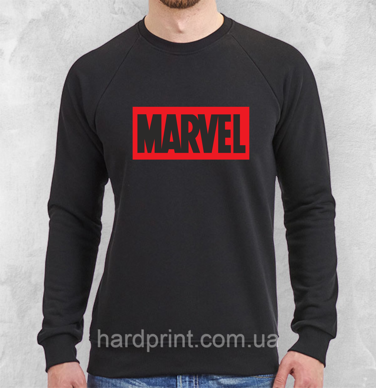 Світшот. Чоловічий світшот. Реглан. Кофта. Толстовка. Marvel. Марвел