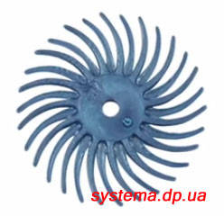 3M Scotch-Brite™ Bristle RB-ZB Typ C - Радіальна щітка 19х1,6 мм, P400, синя, 25758, фото 1