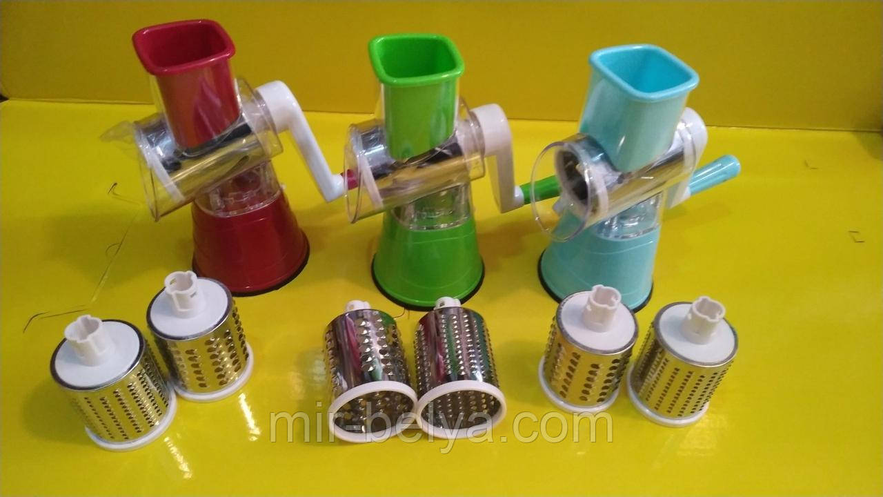 Овочерізка Tabletop Drum Grater Kitchen Master, фото 1