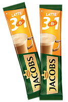 Кава розчинна Jacobs 3in 1 Latte 12g Якобз 3 в 1 Лате 24 шт x10 бл