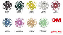 3M 27613 Scotch-Brite™ Bristle RB-ZB Typ C - Радіальна щітка 25,4х3,0 мм, P120, біла, фото 6